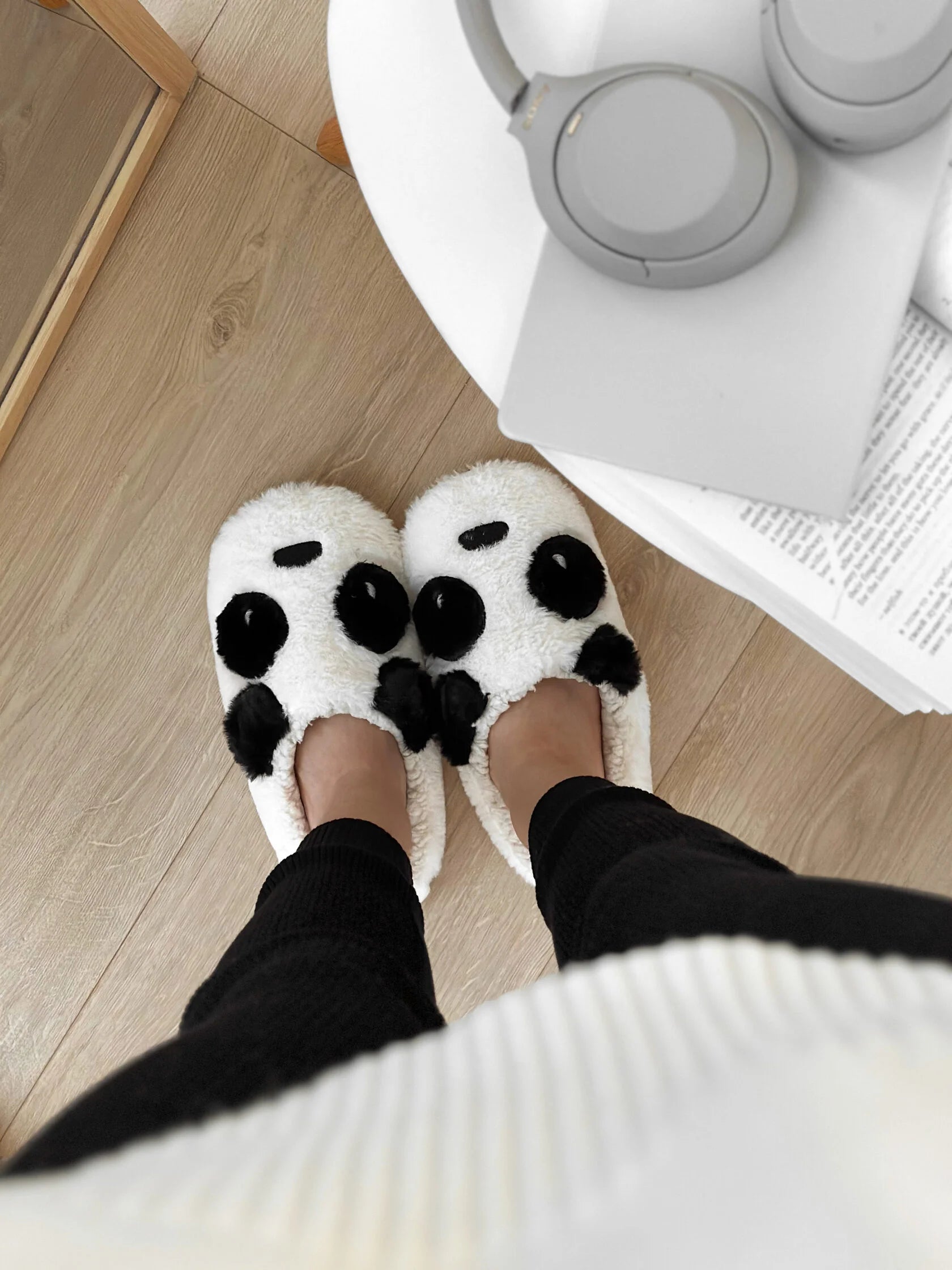 Women's slippers HS-LUX ANIMALS panda
