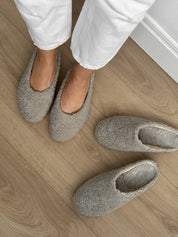 Shoes Women's ballet flats TEDDY grey