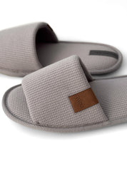 Men's slippers HS-VL waffle gray