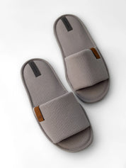 Men's slippers HS-VL waffle gray