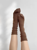 Brown socks