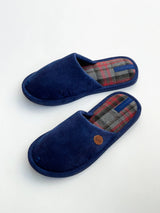 Men's blue slippers