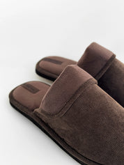 Men's slippers HS-OZ velveteen
