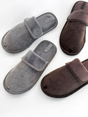 Men's slippers HS-OZ velveteen