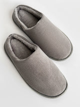 Men's slippers VELVET gray