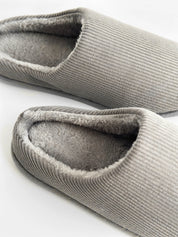 Men's slippers VELVET gray