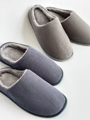 Men's slippers VELVET gray