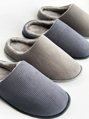 Men's slippers VELVET graphite