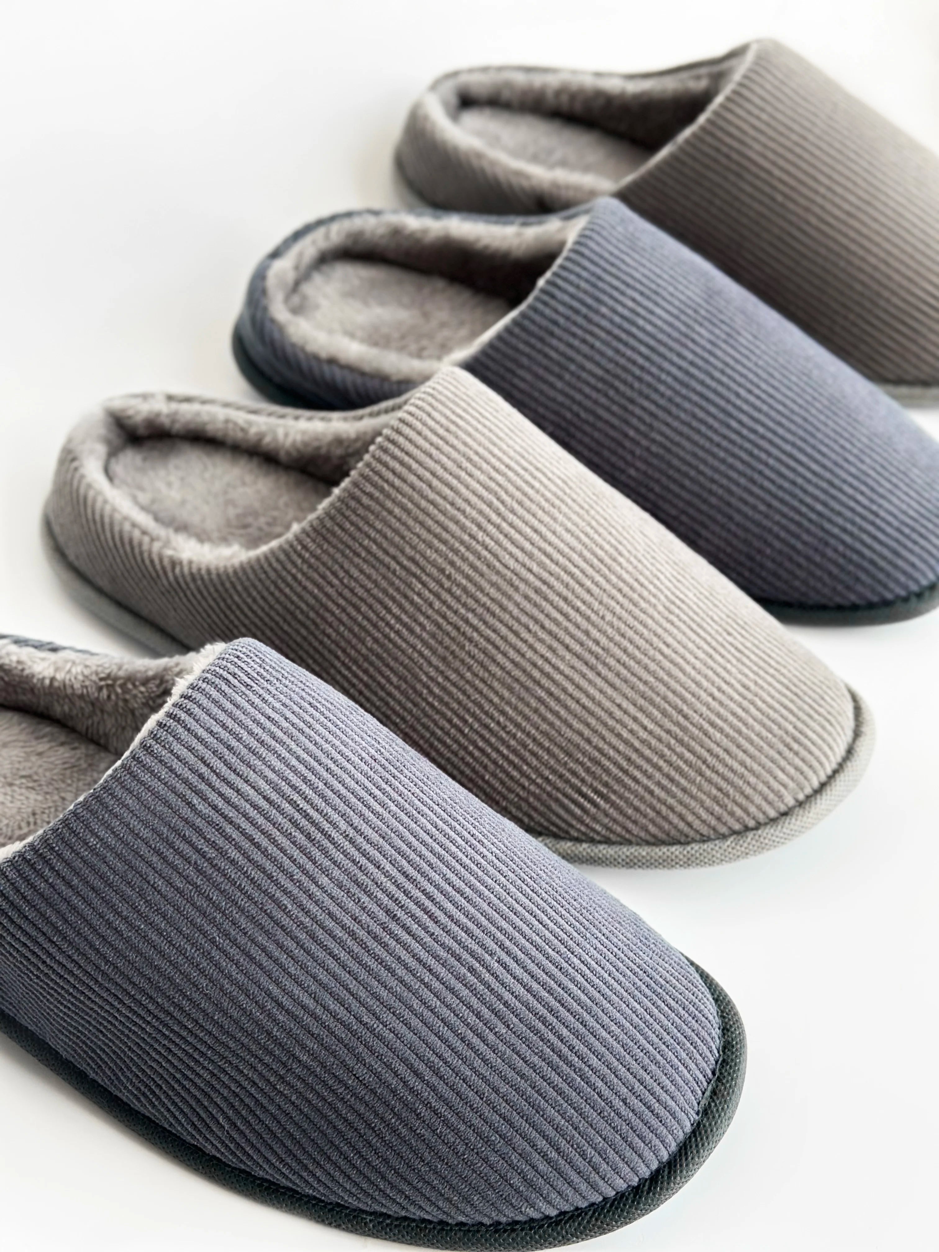 Men's slippers VELVET graphite