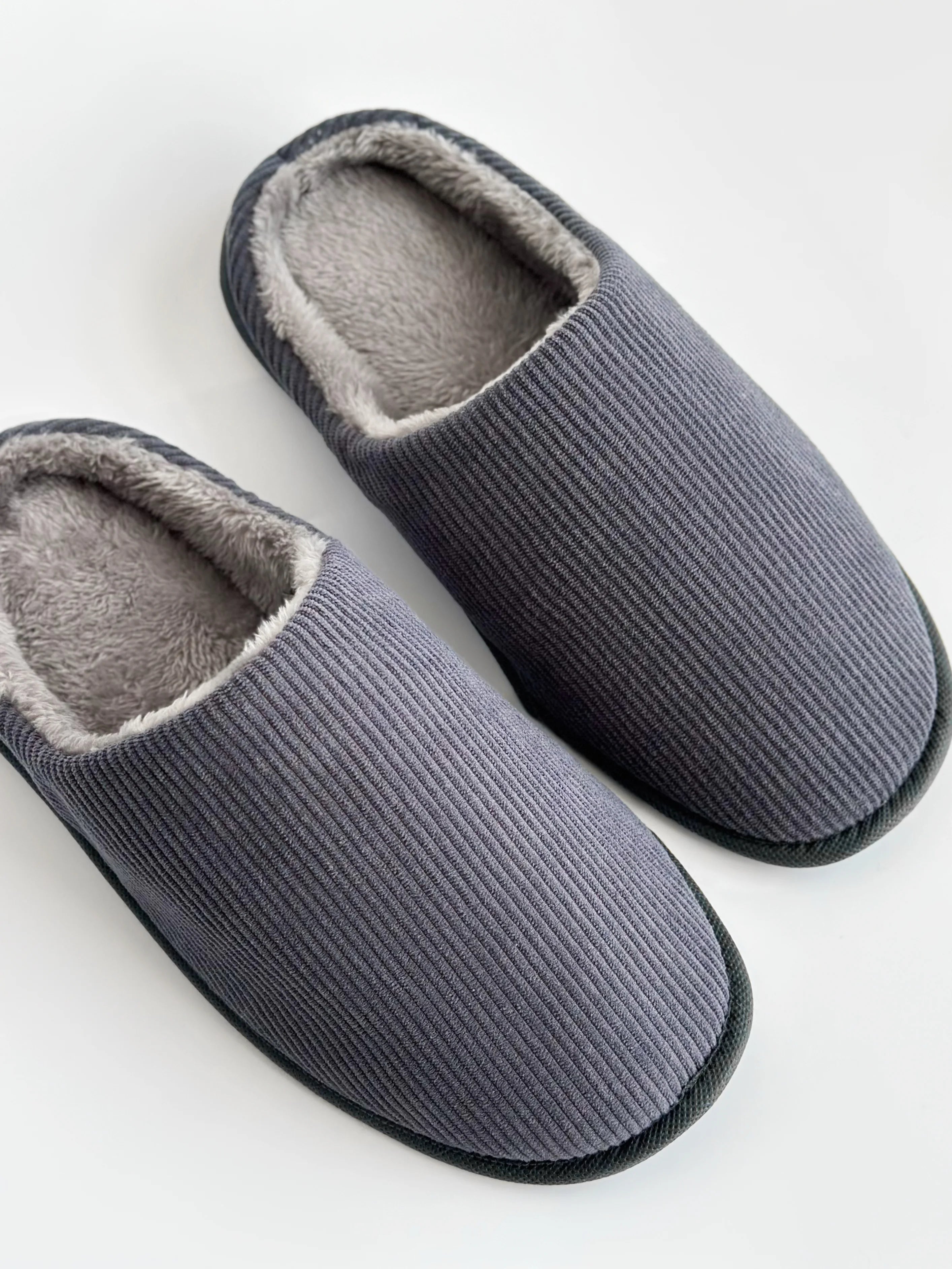 Men's slippers VELVET graphite