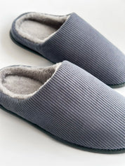 Men's slippers VELVET graphite