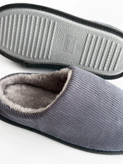 Men's slippers VELVET graphite