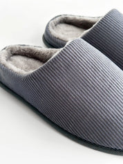 Men's slippers VELVET graphite