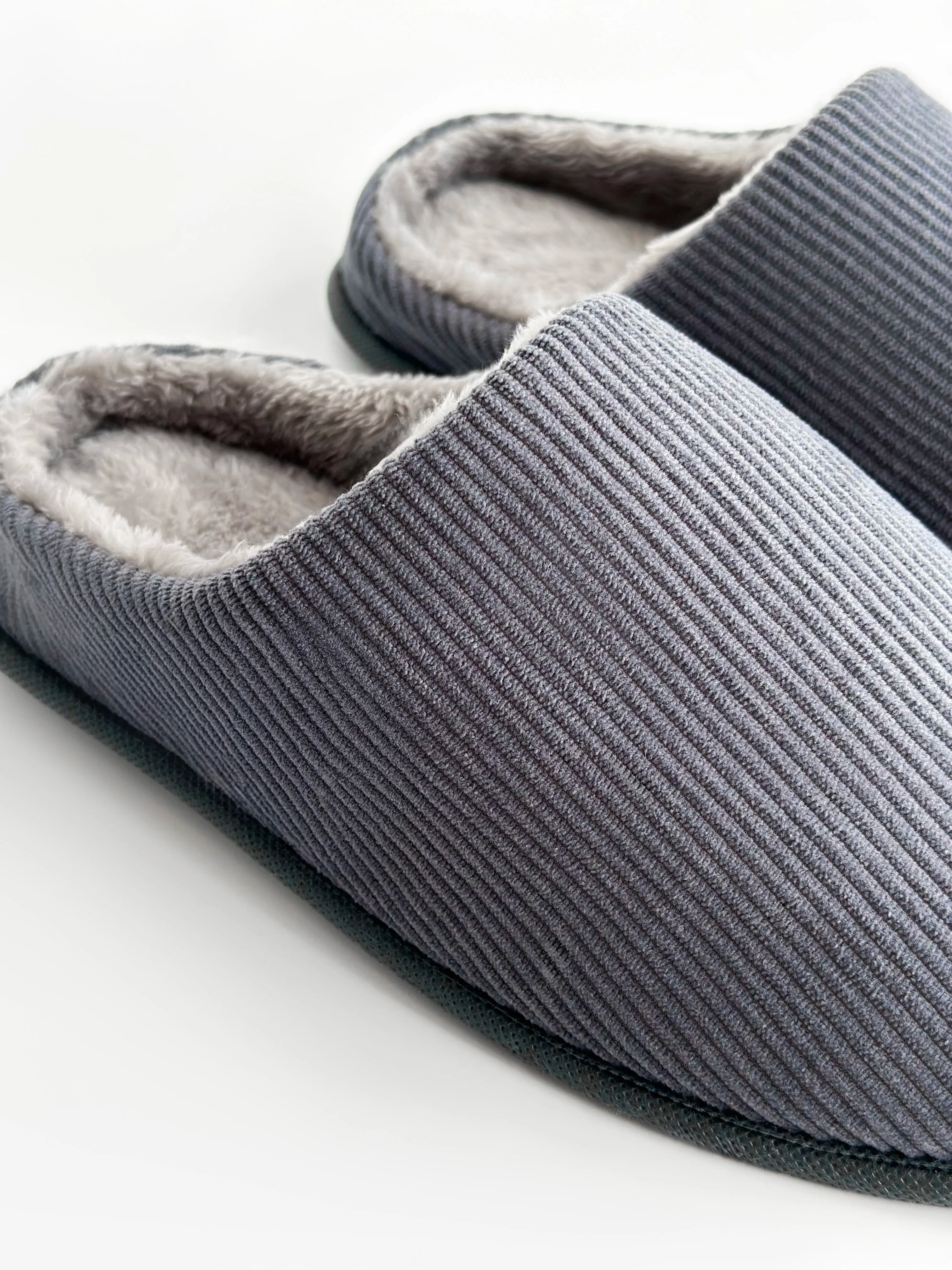 Men's slippers VELVET graphite
