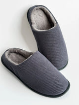 Men's slippers VELVET graphite
