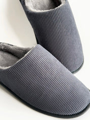 Men's slippers VELVET graphite