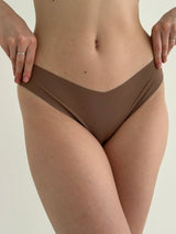 Underwear panties Slips seamless cappuccino