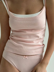 Knitwear “Tenderness” Tank top, pink