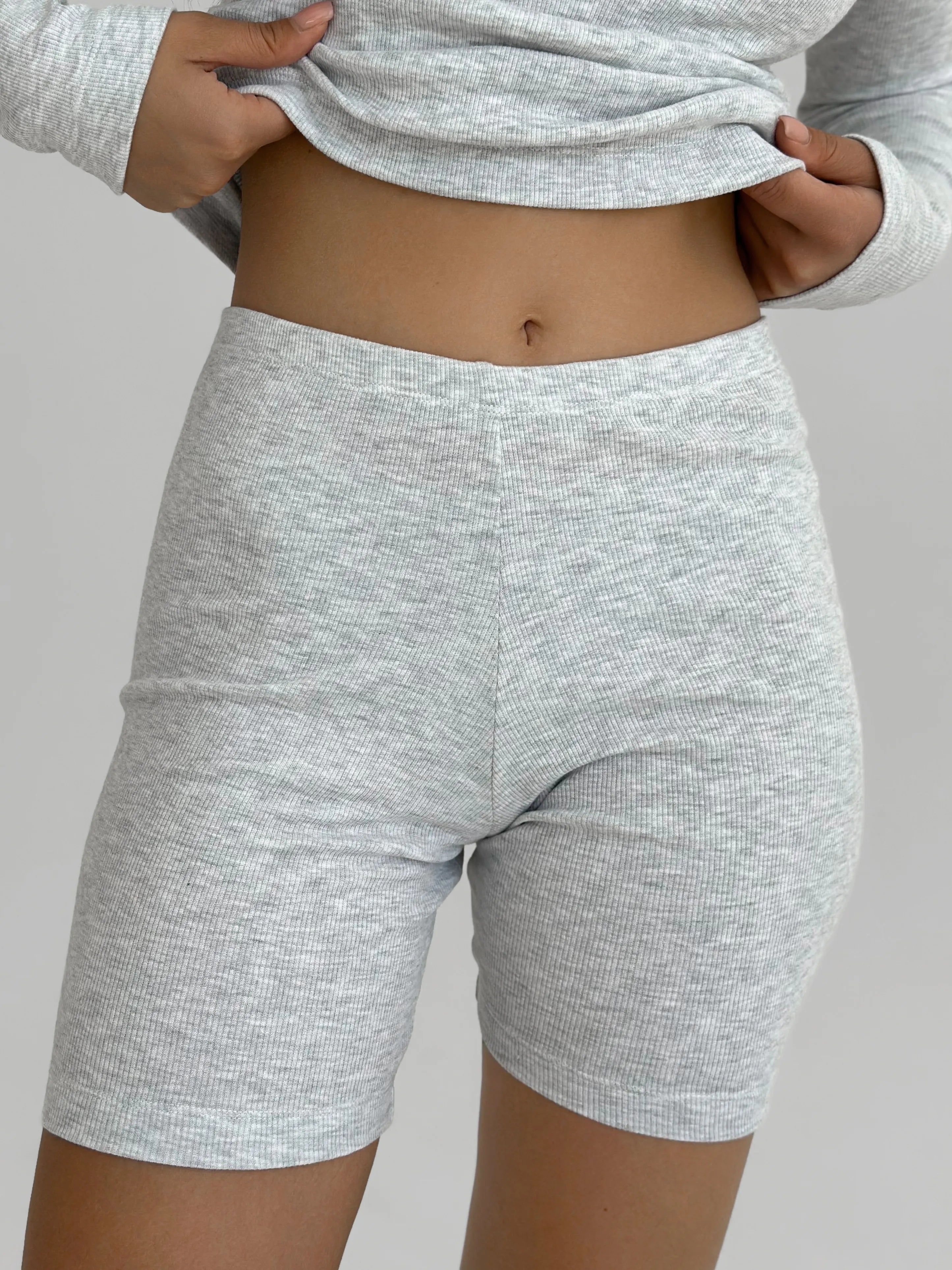 Tracksuits jersey rib gray