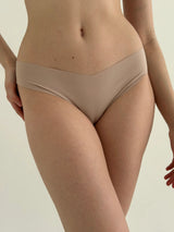 Underwear panties Slips seamless beige