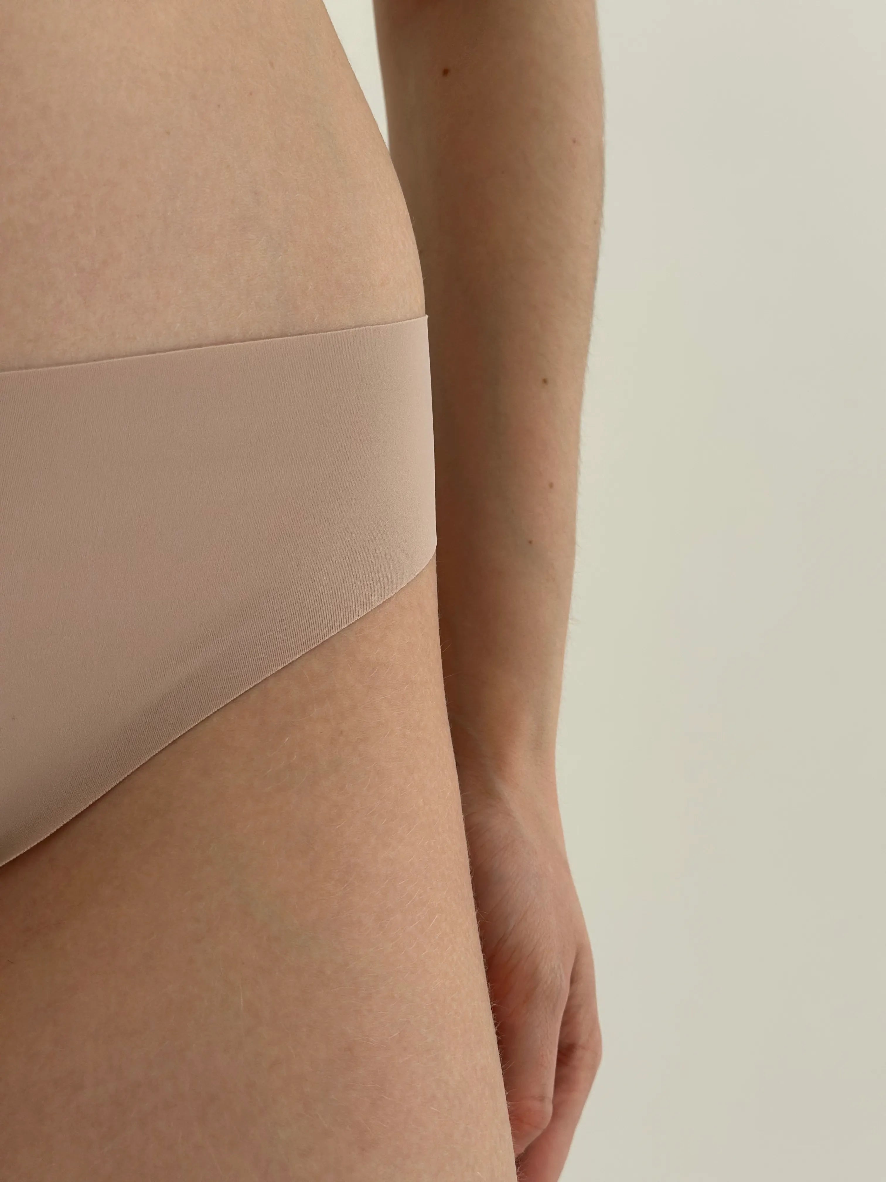 Underwear panties Slips seamless beige