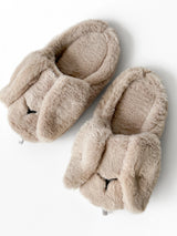Children's slippers HS-LUX half-slippers ANIMALS rabbit latte