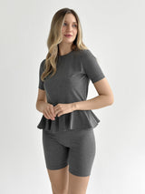 Knitwear Coolir shorts anthracite