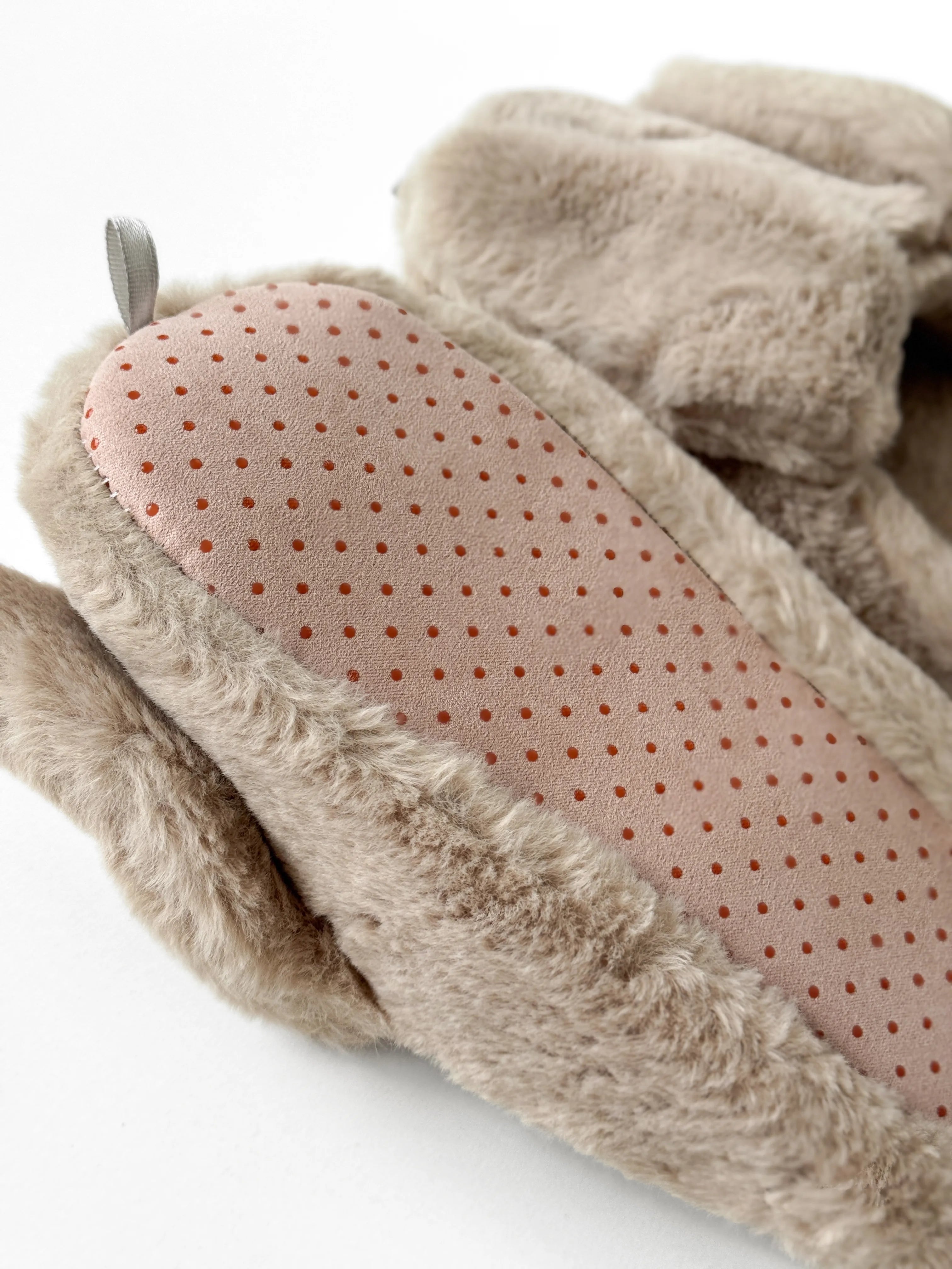 Children's slippers HS-LUX half-slippers ANIMALS rabbit latte
