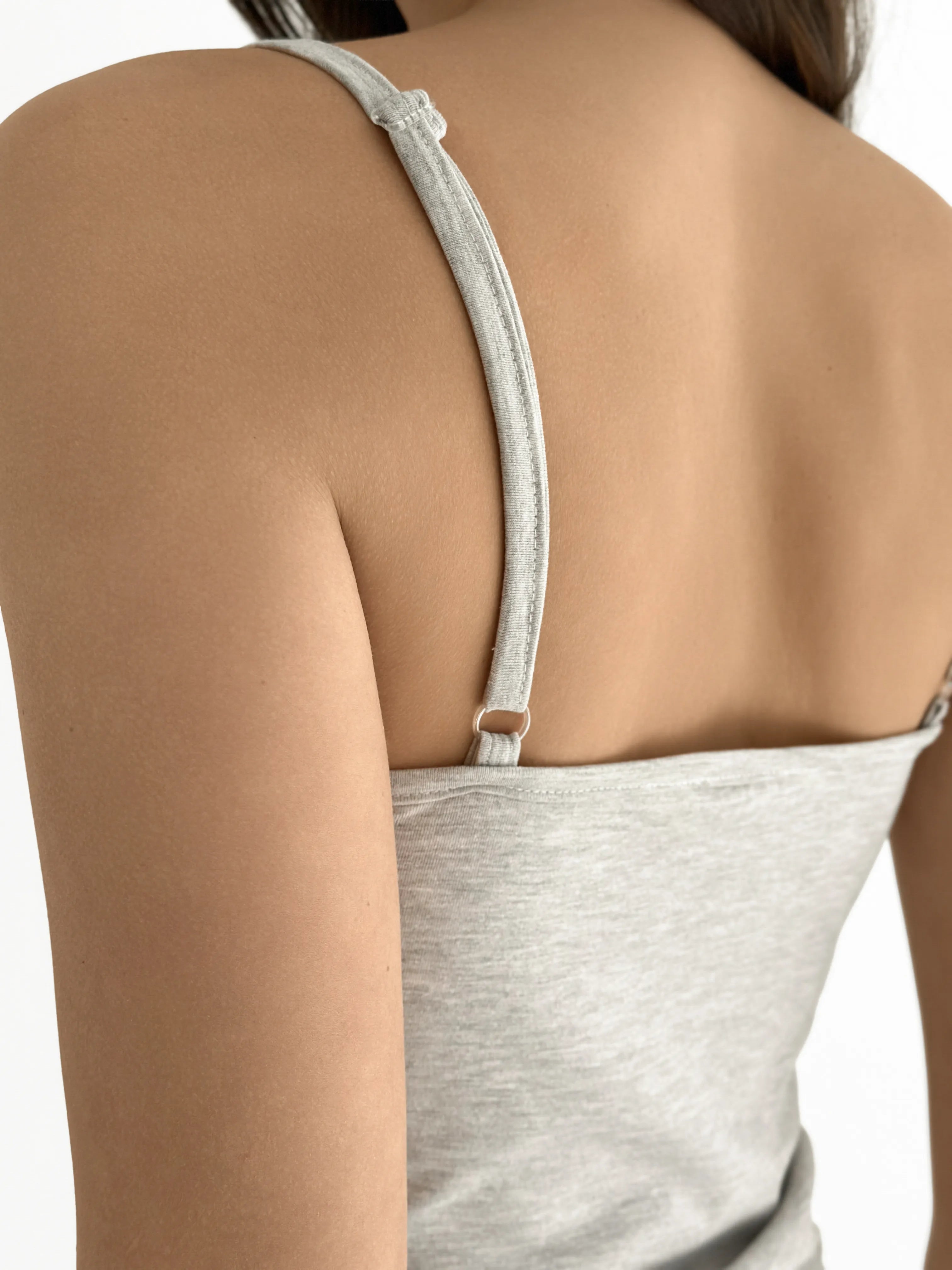 Knitwear Coolir set of T-shirt and shorts with a hood, gray
