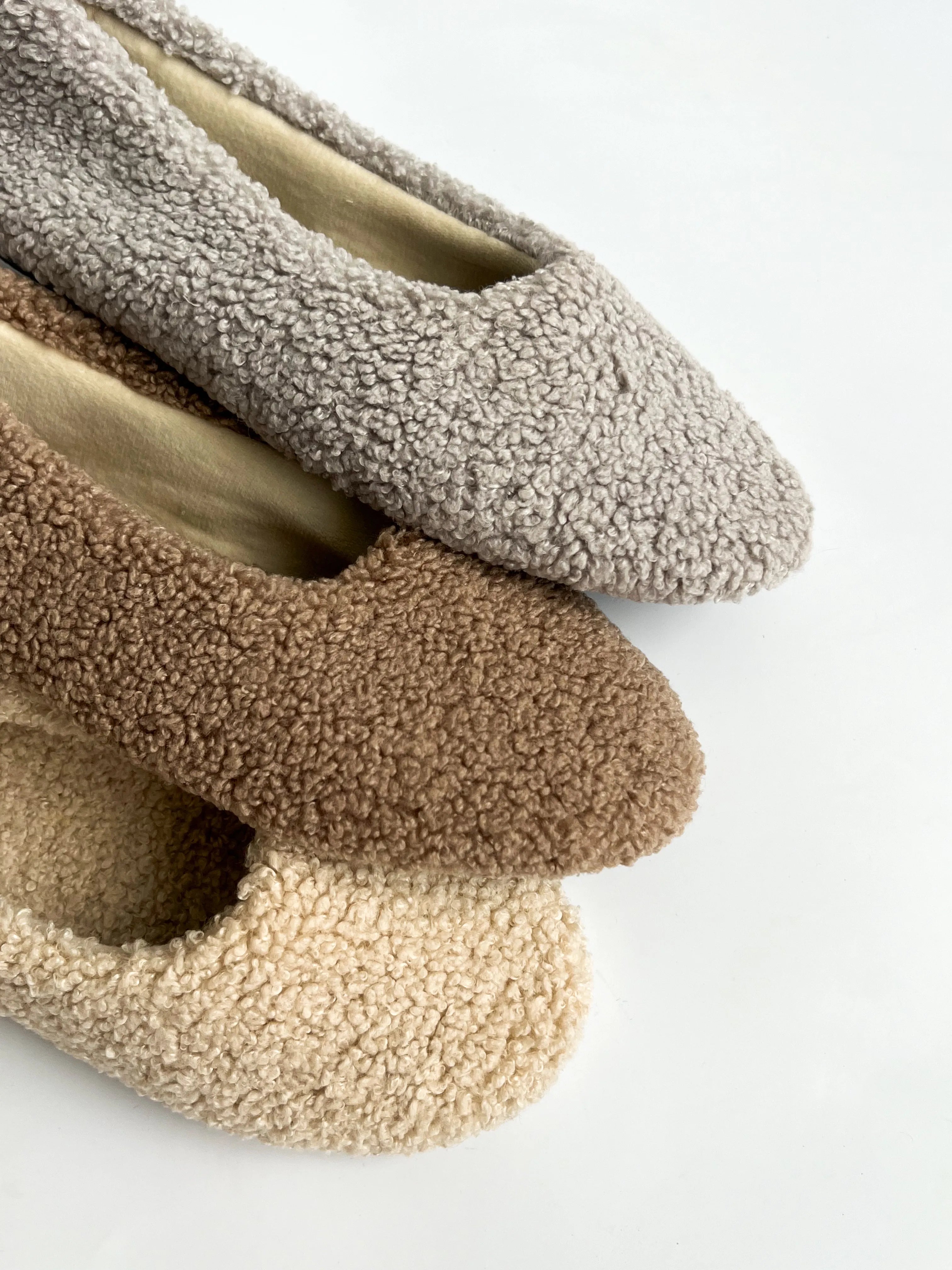Shoes Women's ballet flats TEDDY milk
