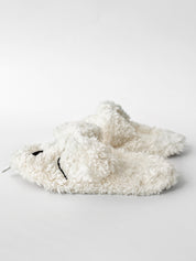 Children's slippers HS-LUX half-shoes ANIMALS bear white