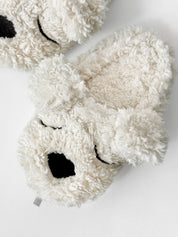 Children's slippers HS-LUX half-shoes ANIMALS bear white