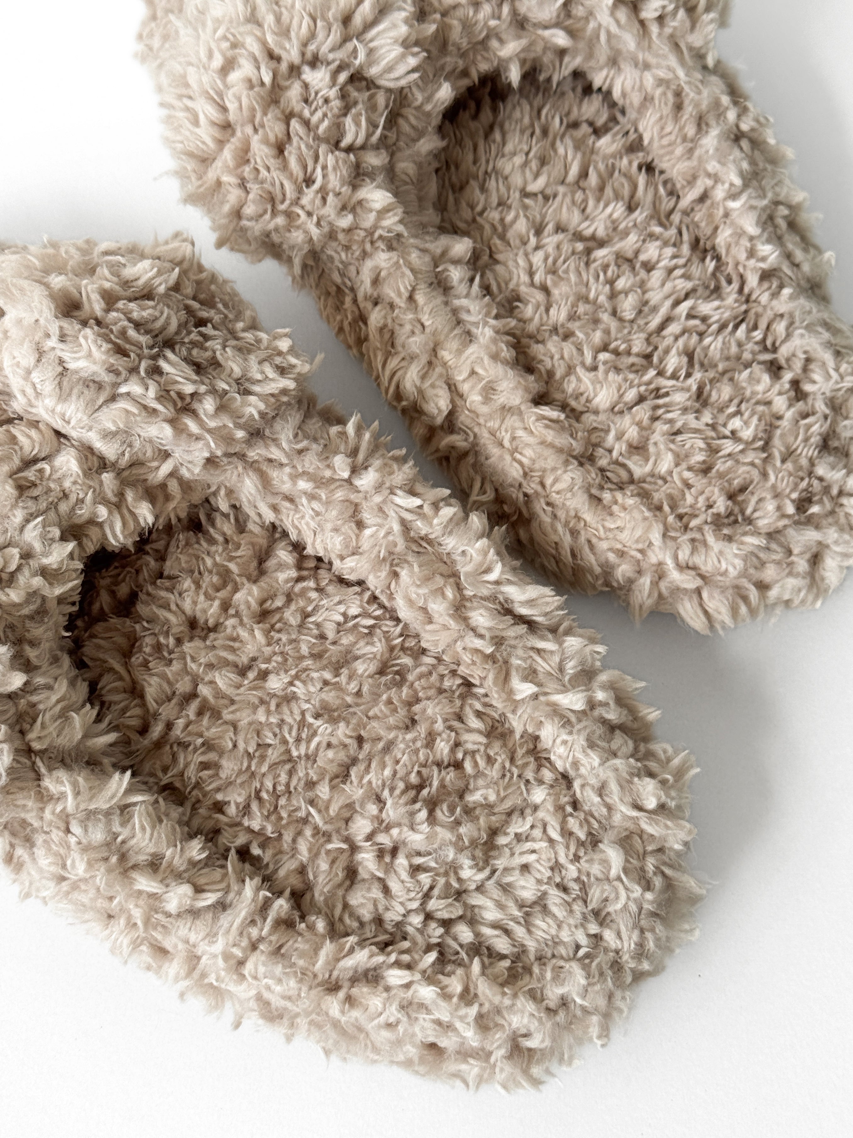 Children's slippers HS-LUX half-shoes ANIMALS bear beige