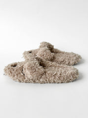 Children's slippers HS-LUX half-shoes ANIMALS bear beige