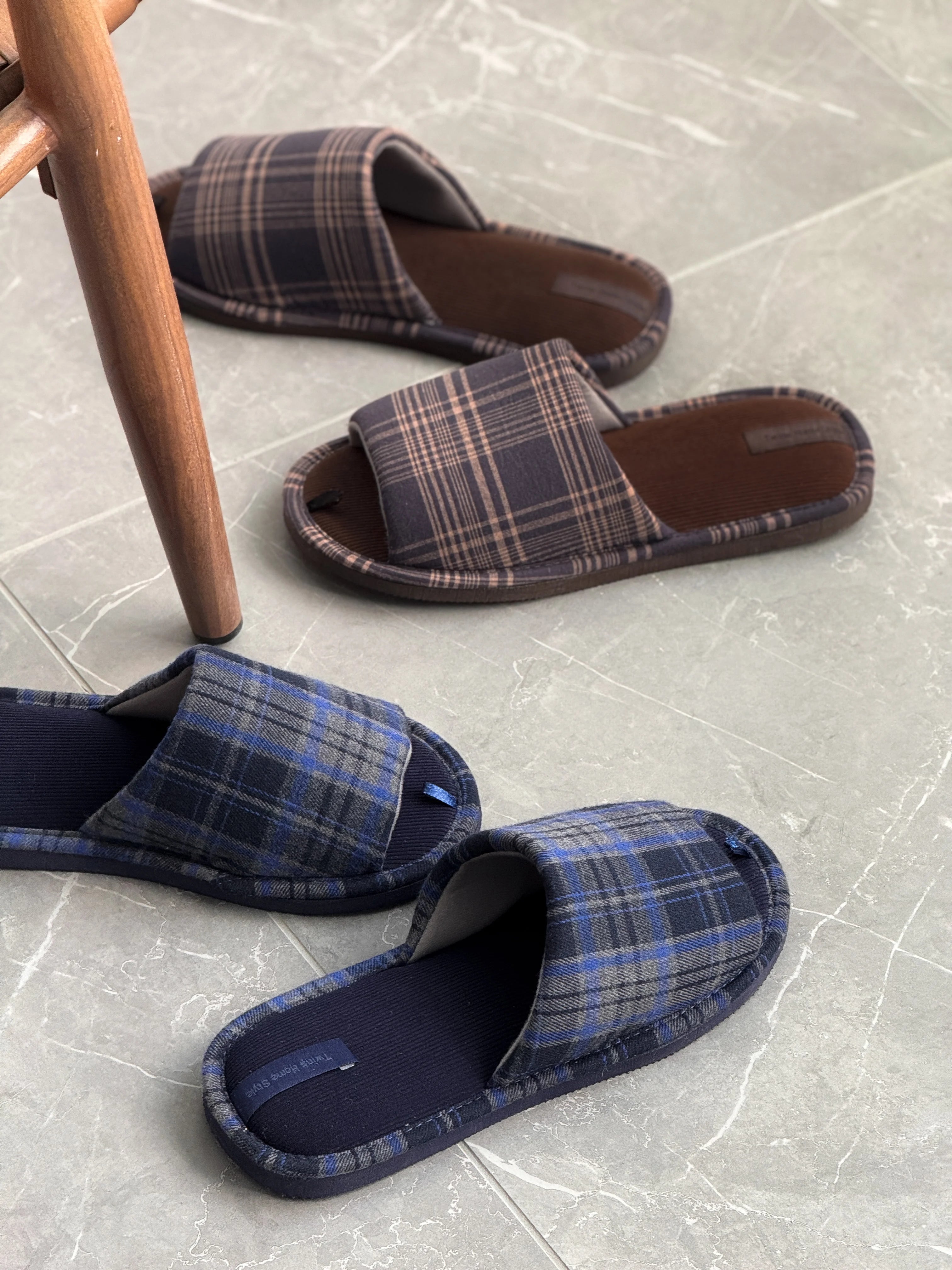 Men’s Home Slippers HS-VL Brown