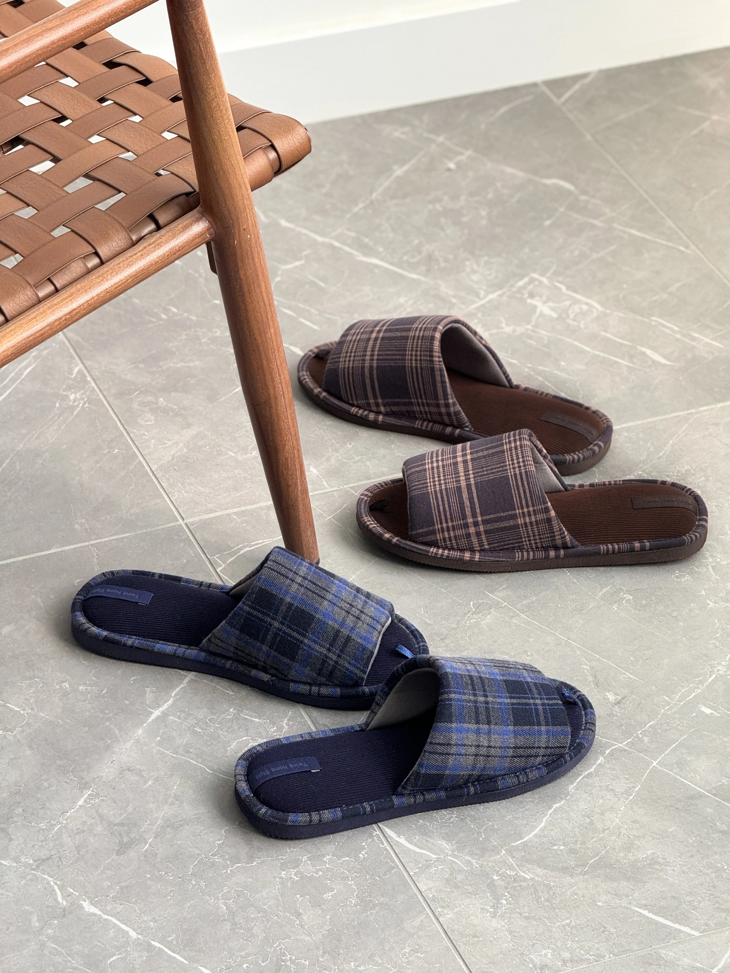 Men’s Home Slippers HS-VL Brown
