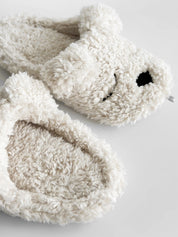 Women's slippers HS-LUX ANIMALS bear white