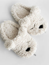Women's slippers HS-LUX ANIMALS bear white