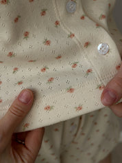Ribbed longsleeve milky rose