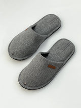 Men's slippers HS-OZ elegant gray