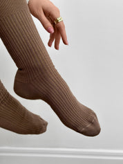Brown socks