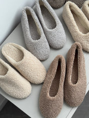 Women's Mules TEDDY milk