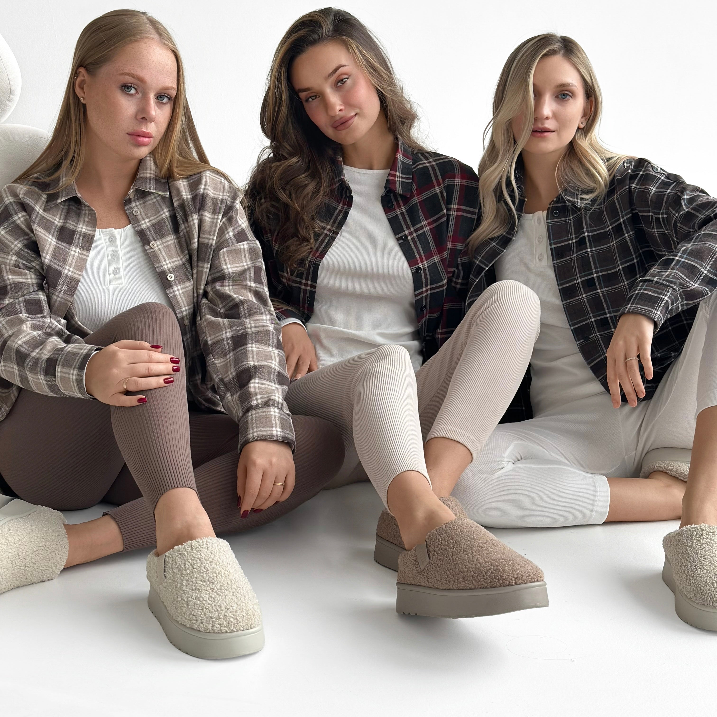 Flannel Shirt black "large burgundy and white check"