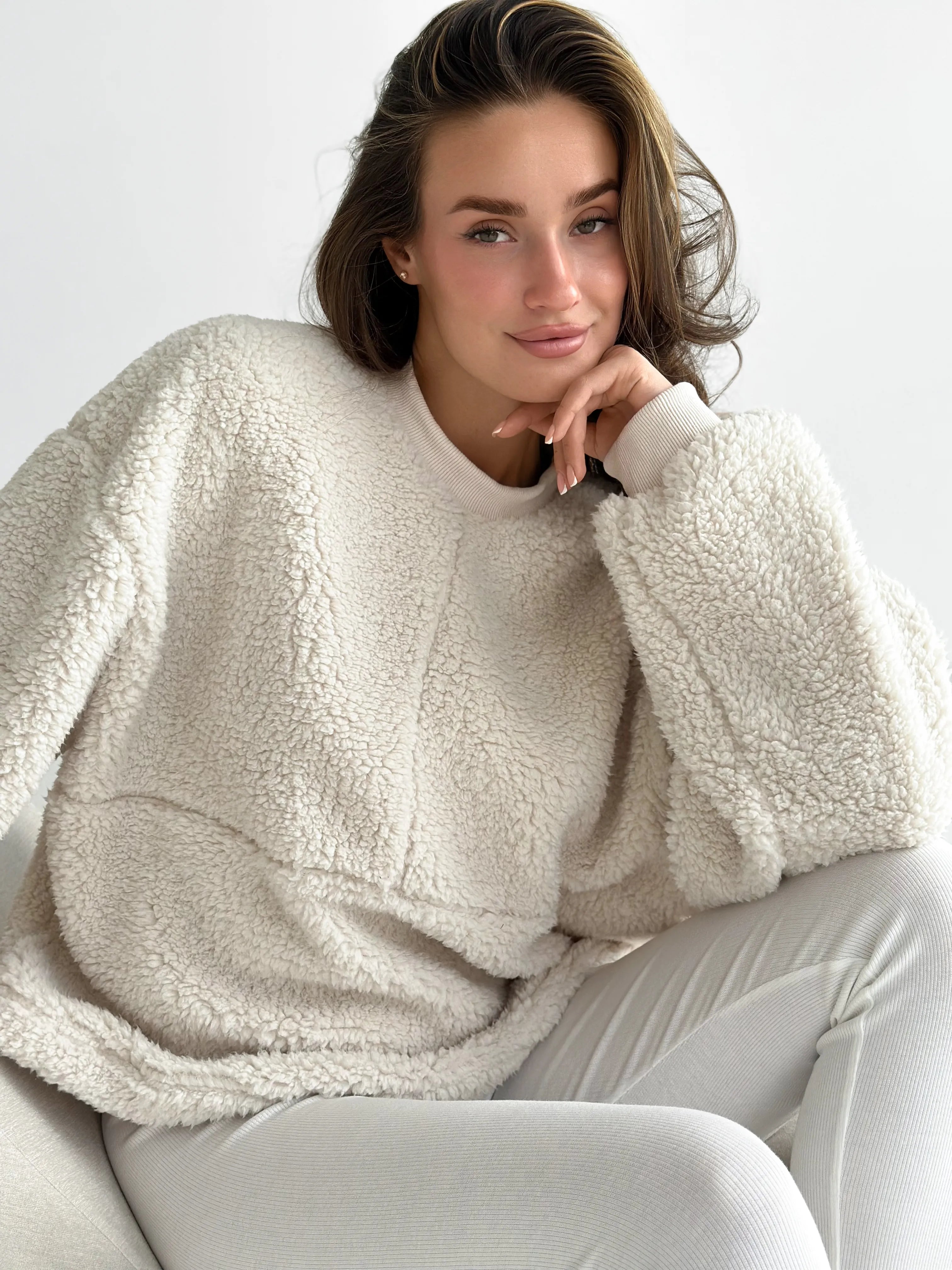 TEDDI sweatshirt with piping