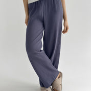 Muslin Pants Mono light blue 2-ply.