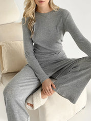 Ribana wide pants anthracite