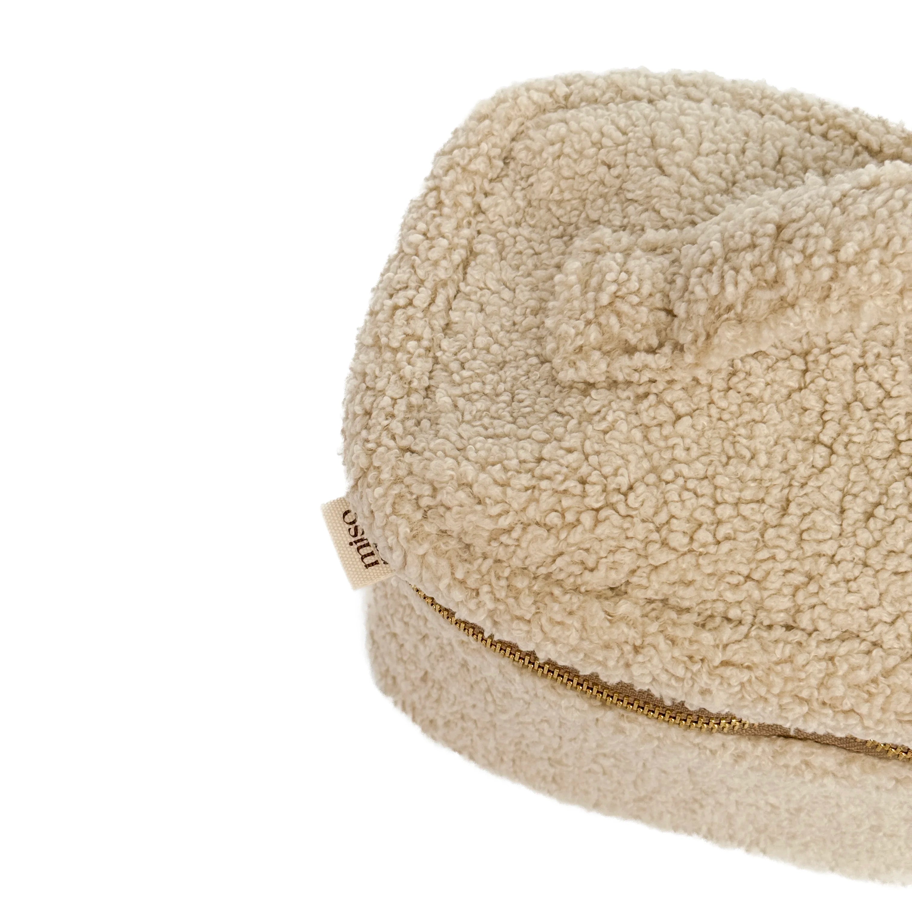 TEDDY beige cosmetic bag chest