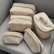 TEDDY beige cosmetic bag chest