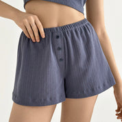 Ribana shorts with gusset blue