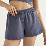 Ribana shorts with gusset blue